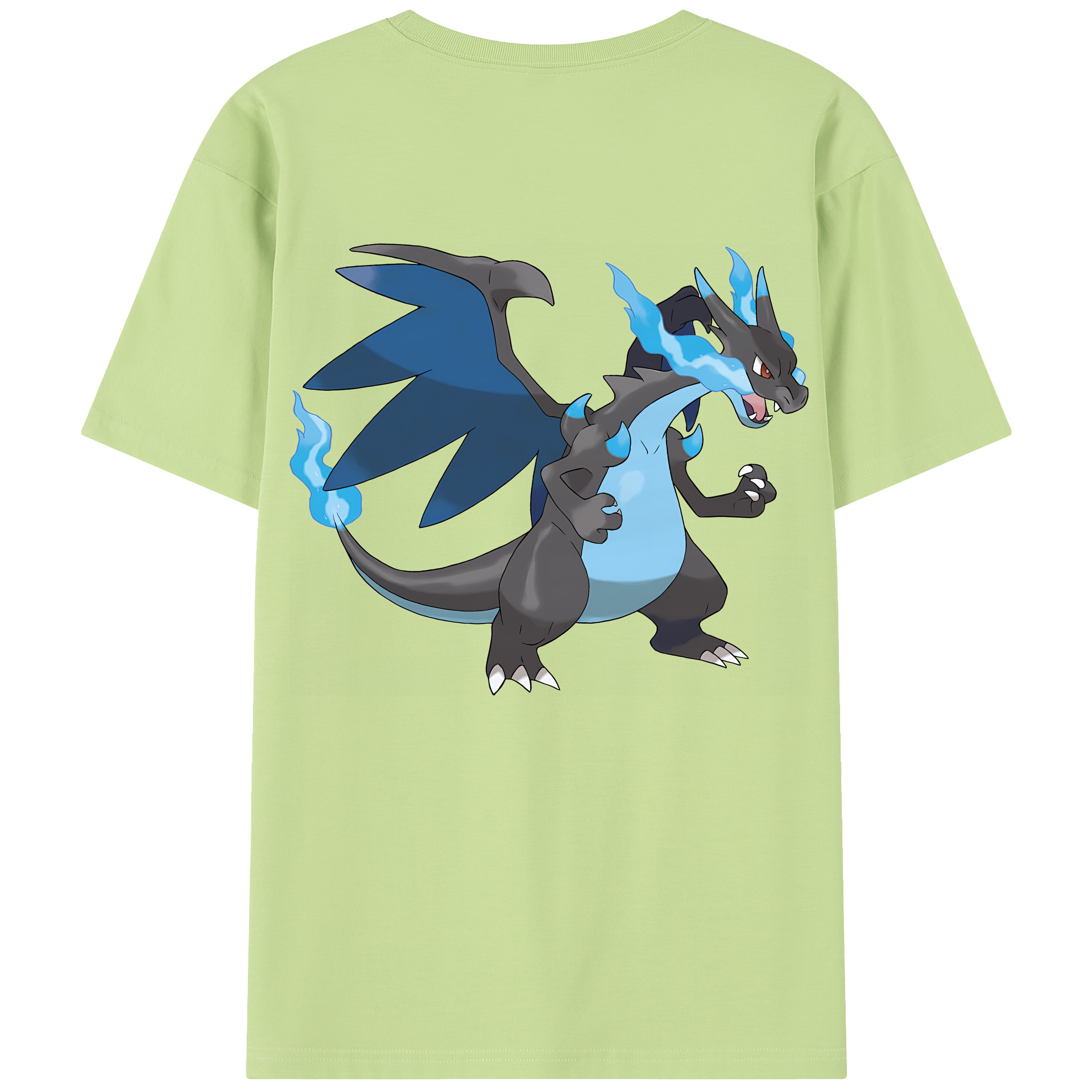 （画像用） ポケットモンスター Pokémon 綿100％半袖Tシャツ（背面プリント）